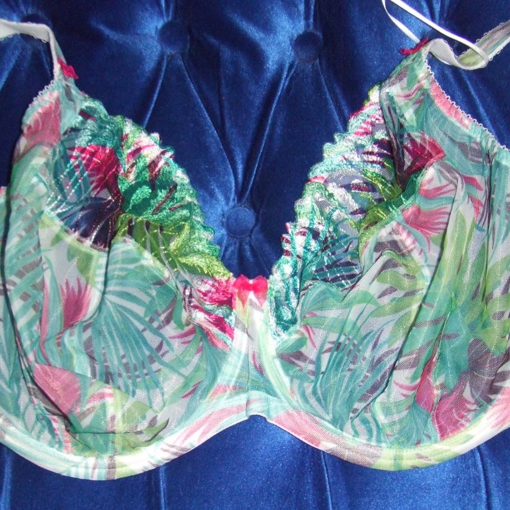 Elomi KELLY Sheer Mesh Full Figure Bra  44DDD